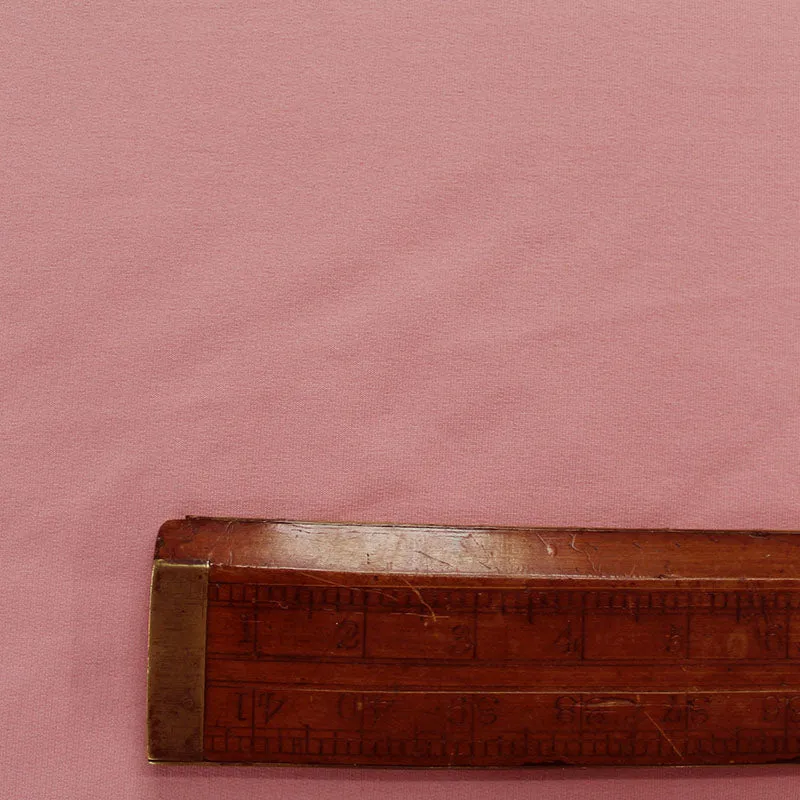 40CM REMNANT Brushed Back Sweatshirting - Dusky Pink