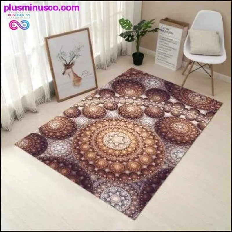 80*120cm Decorative 3D Printing Anti-Slip Rug or Carpet for