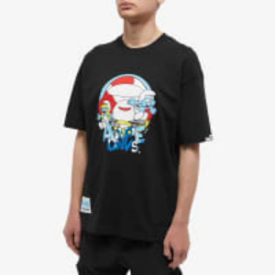 A BATHING APE  |Crew Neck Unisex Street Style Cotton Short Sleeves Oversized