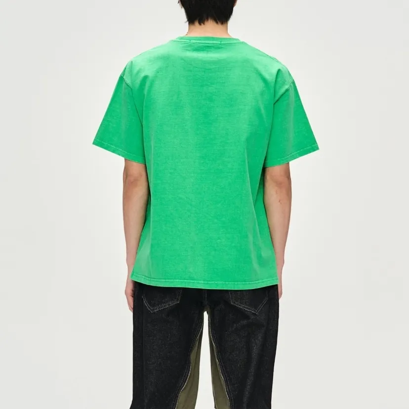 ANDERSSON BELL  |Crew Neck Unisex Street Style Plain Cotton Short Sleeves