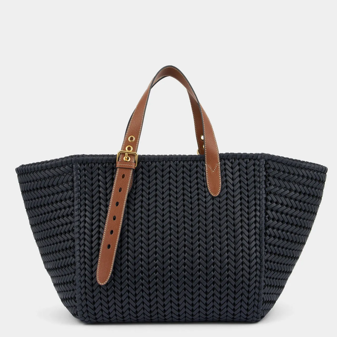 ANYA HINDMARCH Neeson Square Tote Bag - Marine