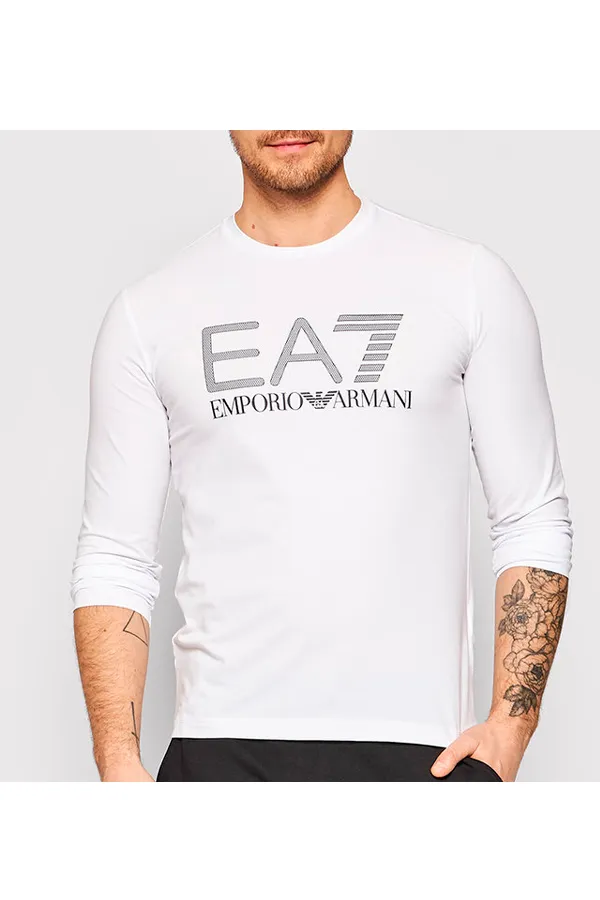 Armani EA7 L/S Tee White