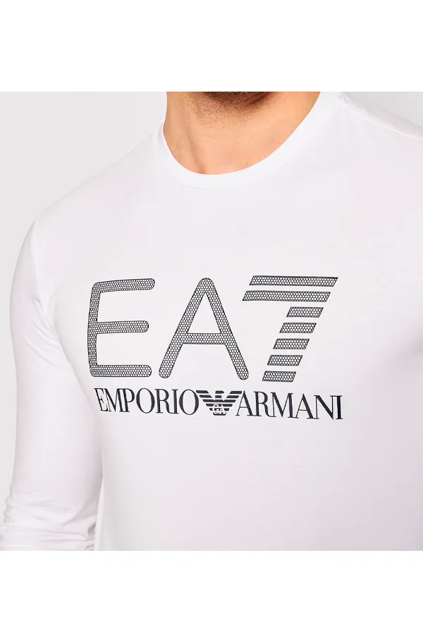 Armani EA7 L/S Tee White