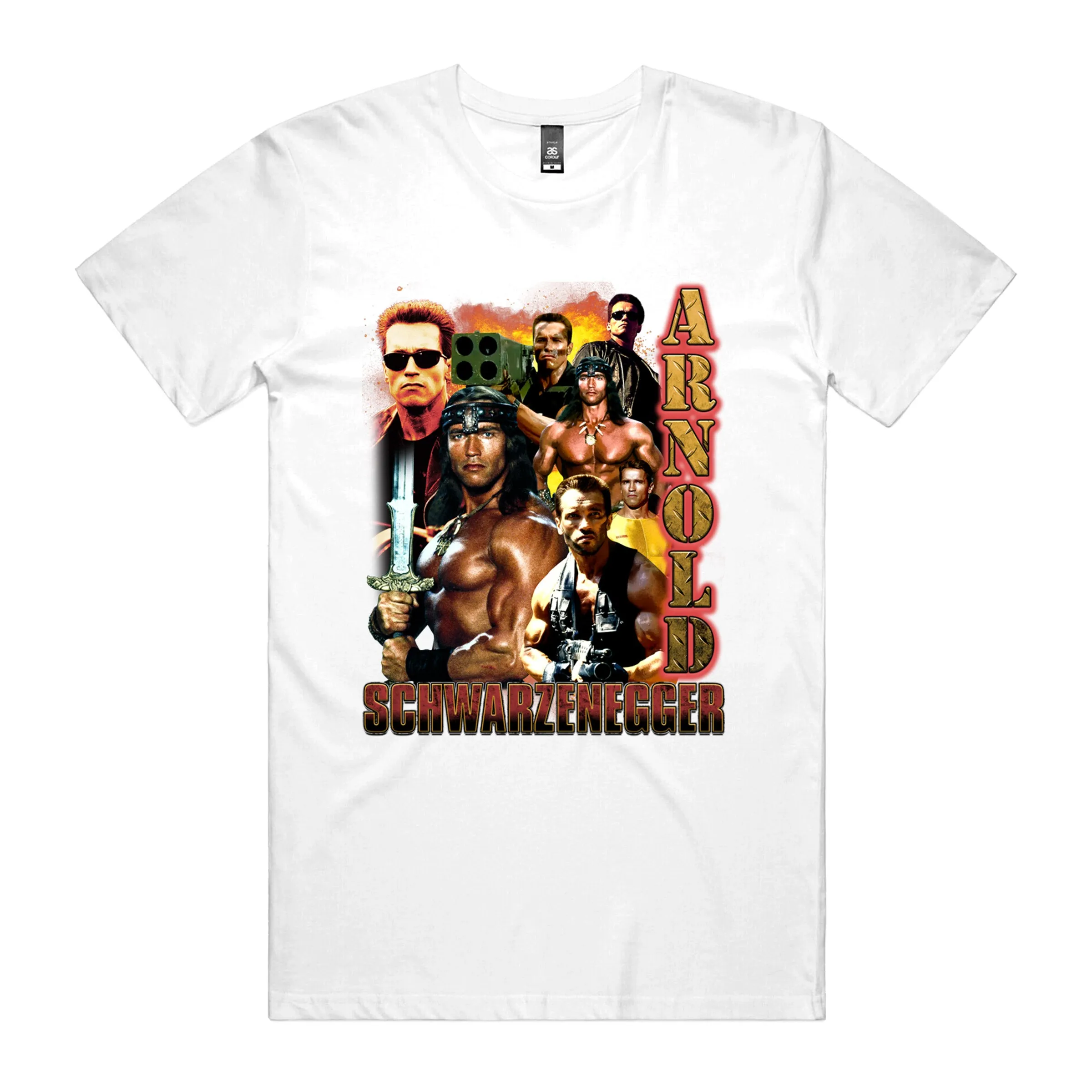 Arnie 90's Bootleg Rap T-Shirt