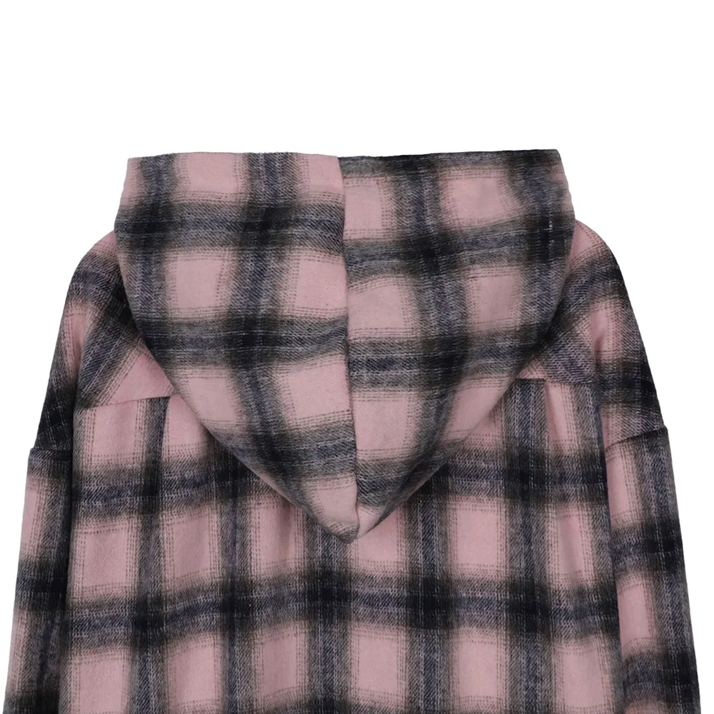 ASCLO  |Other Plaid Patterns Unisex Street Style Long Sleeves