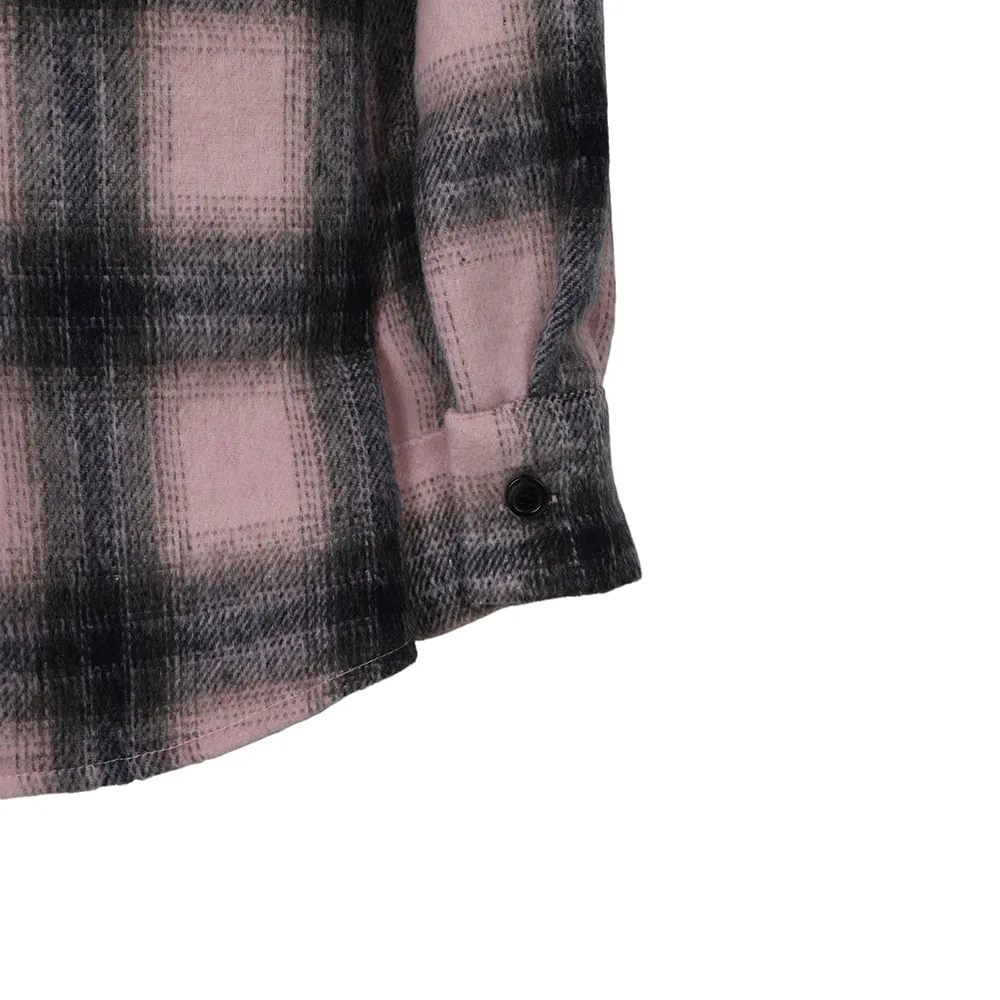 ASCLO  |Other Plaid Patterns Unisex Street Style Long Sleeves