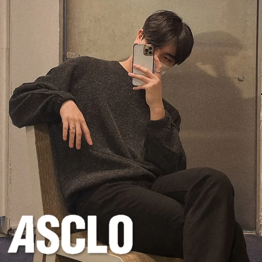 ASCLO  |Unisex Street Style Long Sleeves Plain Oversized Sweatshirts