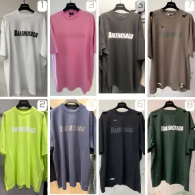 BALENCIAGA  |BALENCIAGA CAPS DESTROYED Oversized T-shirt