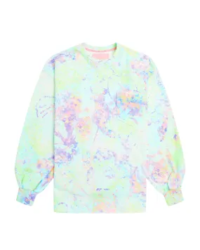 BAPY TIE-DYED EFFECT SWEATSHIRT LADIES