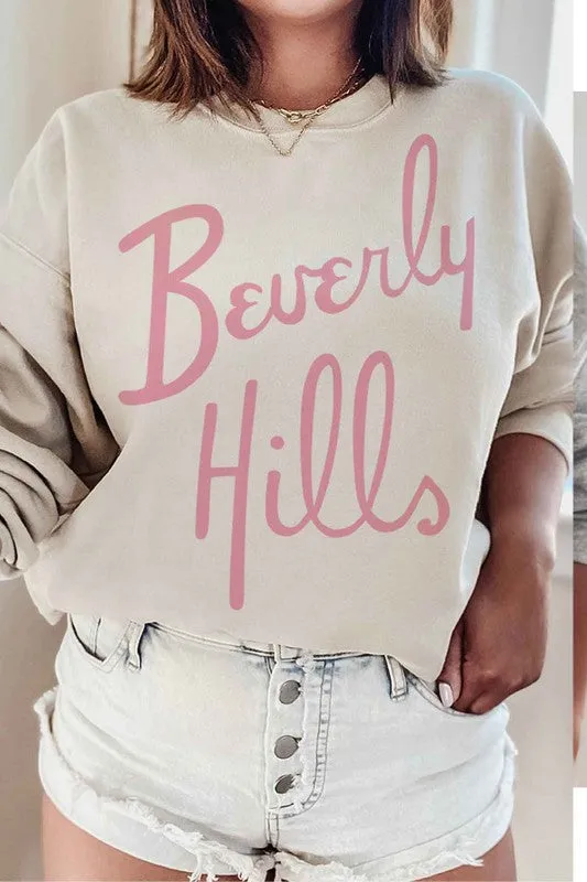 BEVERLY HILLS GRAPHIC SWEATSHIRT