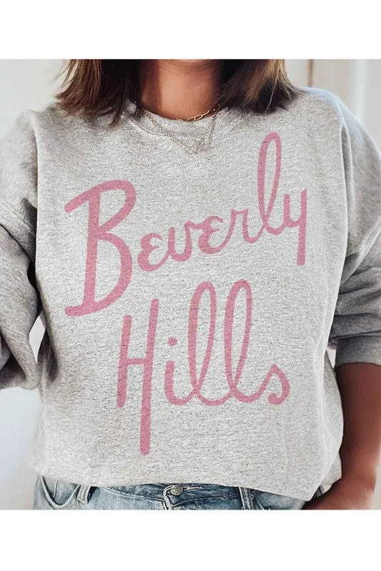 BEVERLY HILLS GRAPHIC SWEATSHIRT