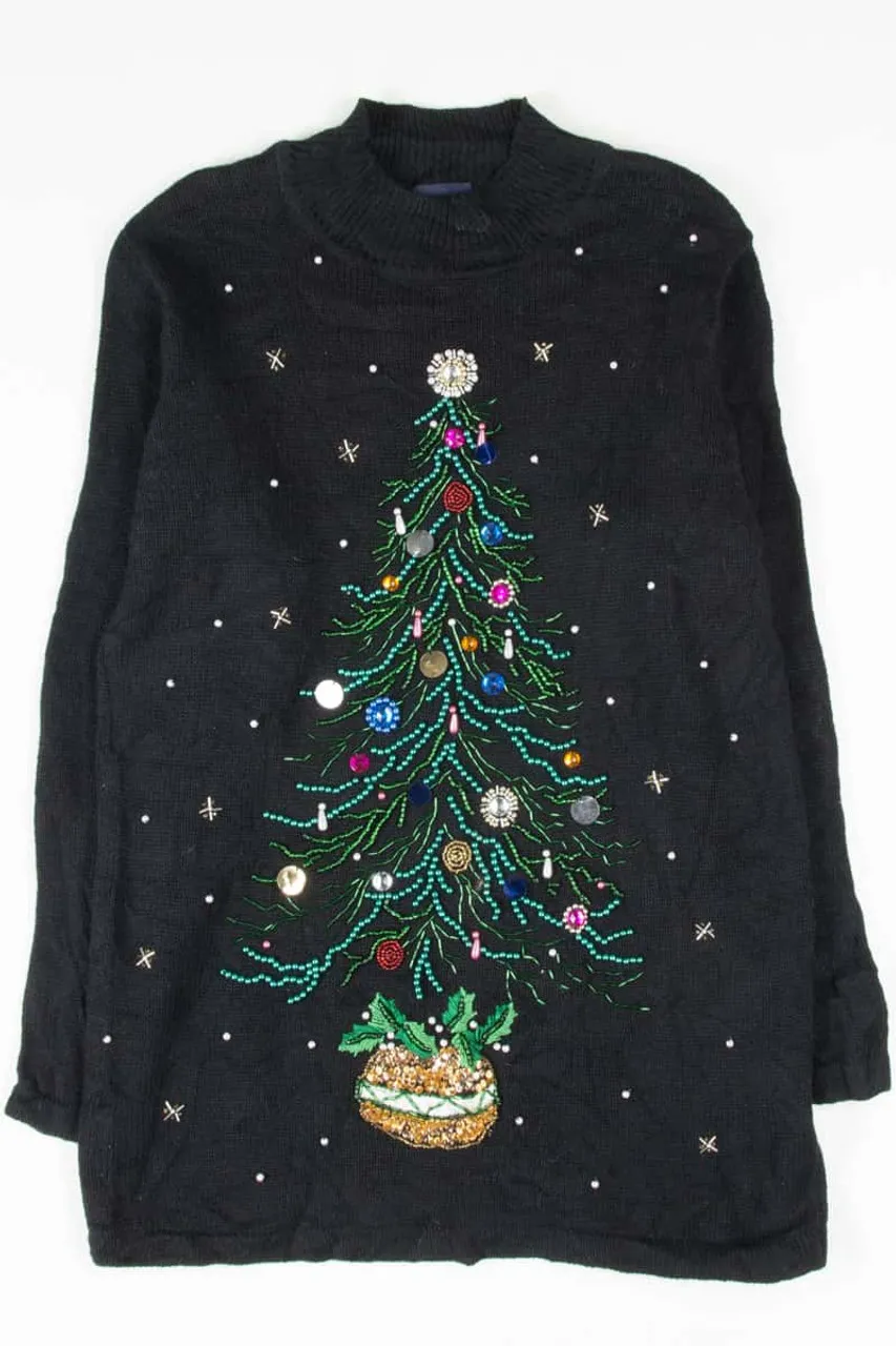 Black Ugly Christmas Pullover 53596