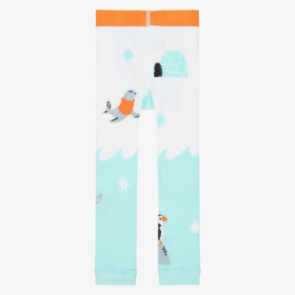 Blue Polar Bear Leggings