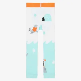 Blue Polar Bear Leggings