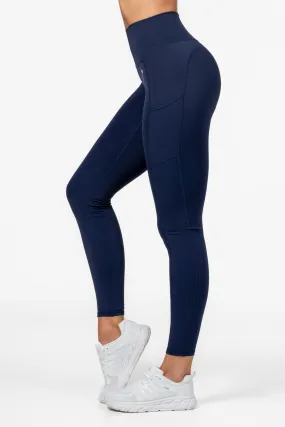 Blue Techna Leggings