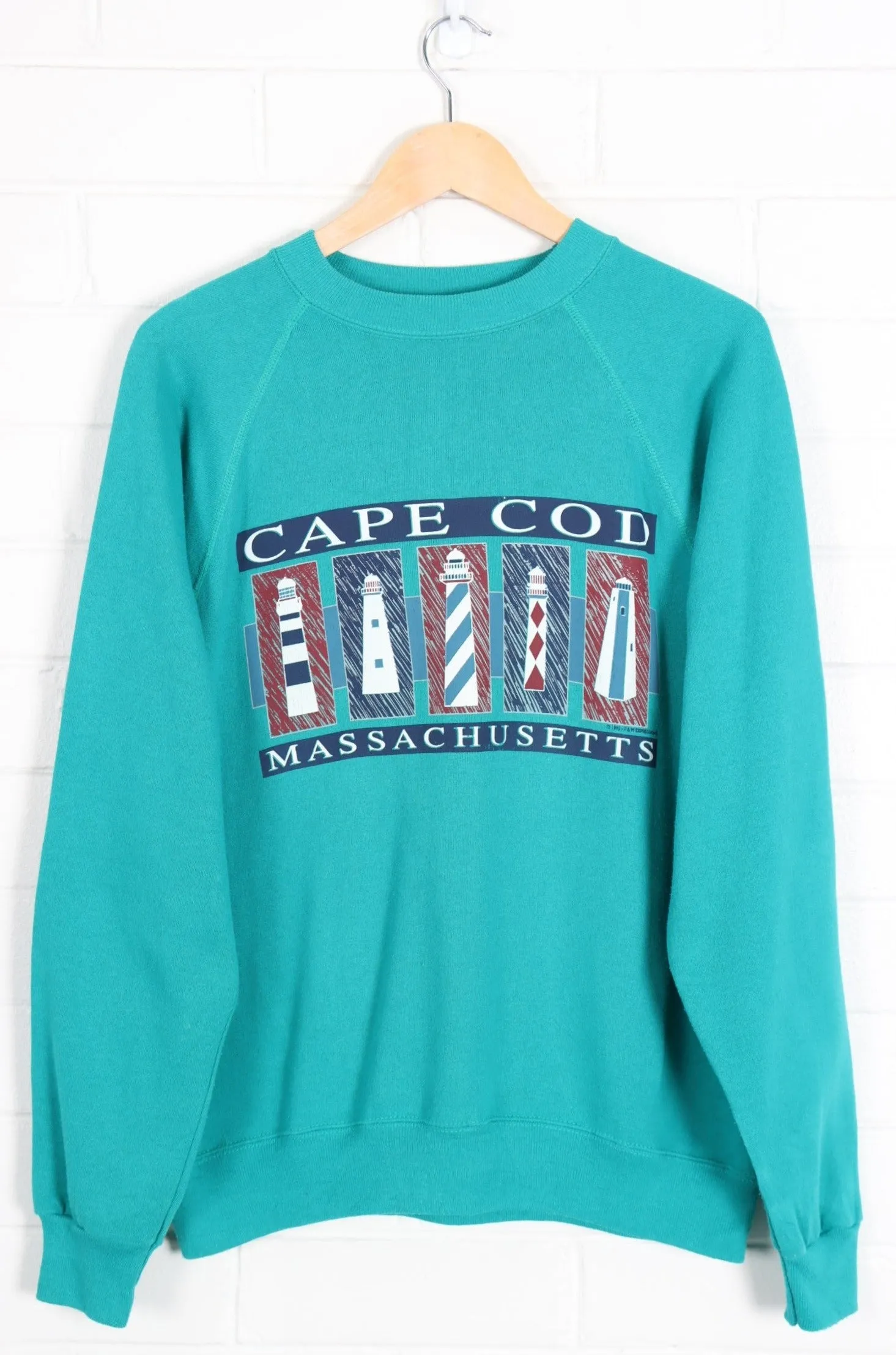 Cape Cod 1995 Lighthouse Sweatshirt USA Made (L)