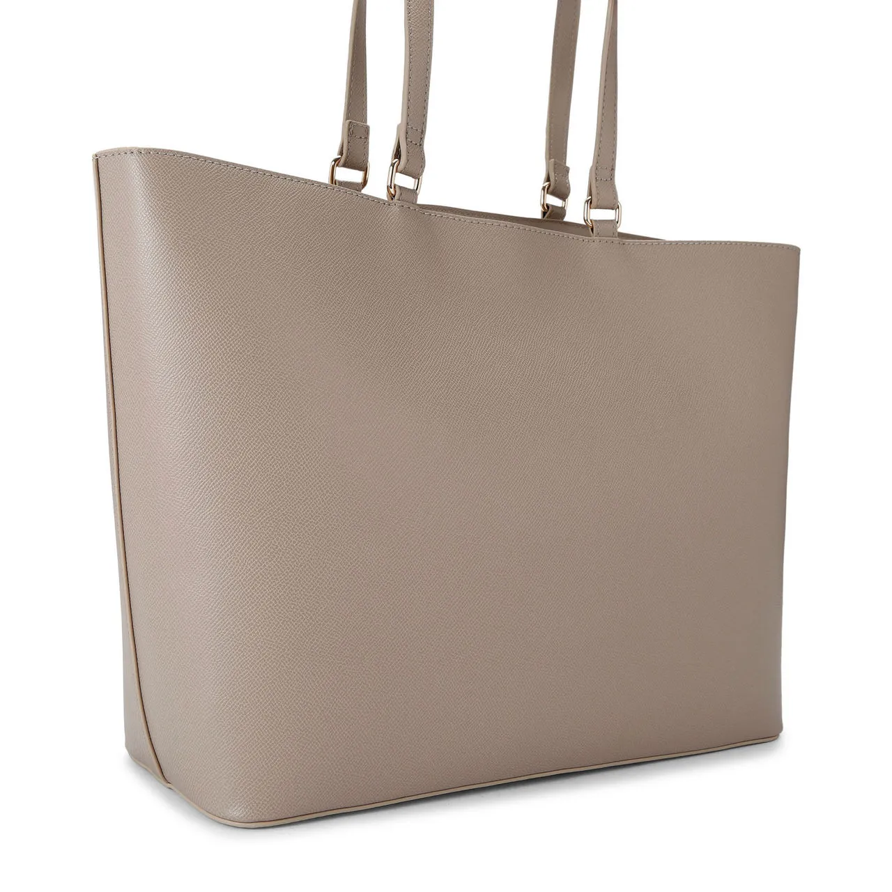 CARVELA Frame Winged Shopper Tote Bag - BROWN