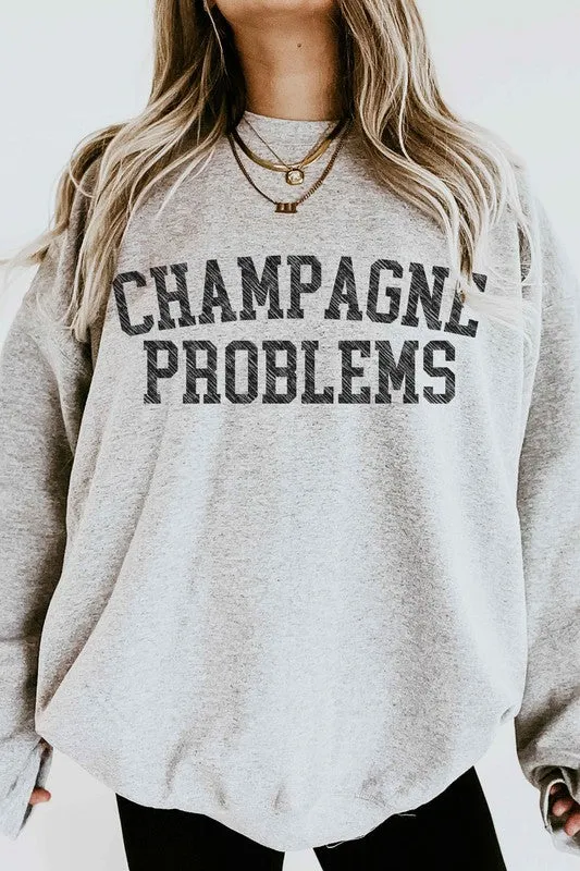 CHAMPAGNE PROBLEMS GRAPHIC SWEATSHIRT