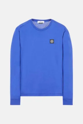 Chest Logo Long Sleeve Tee - Ultramarine Blue