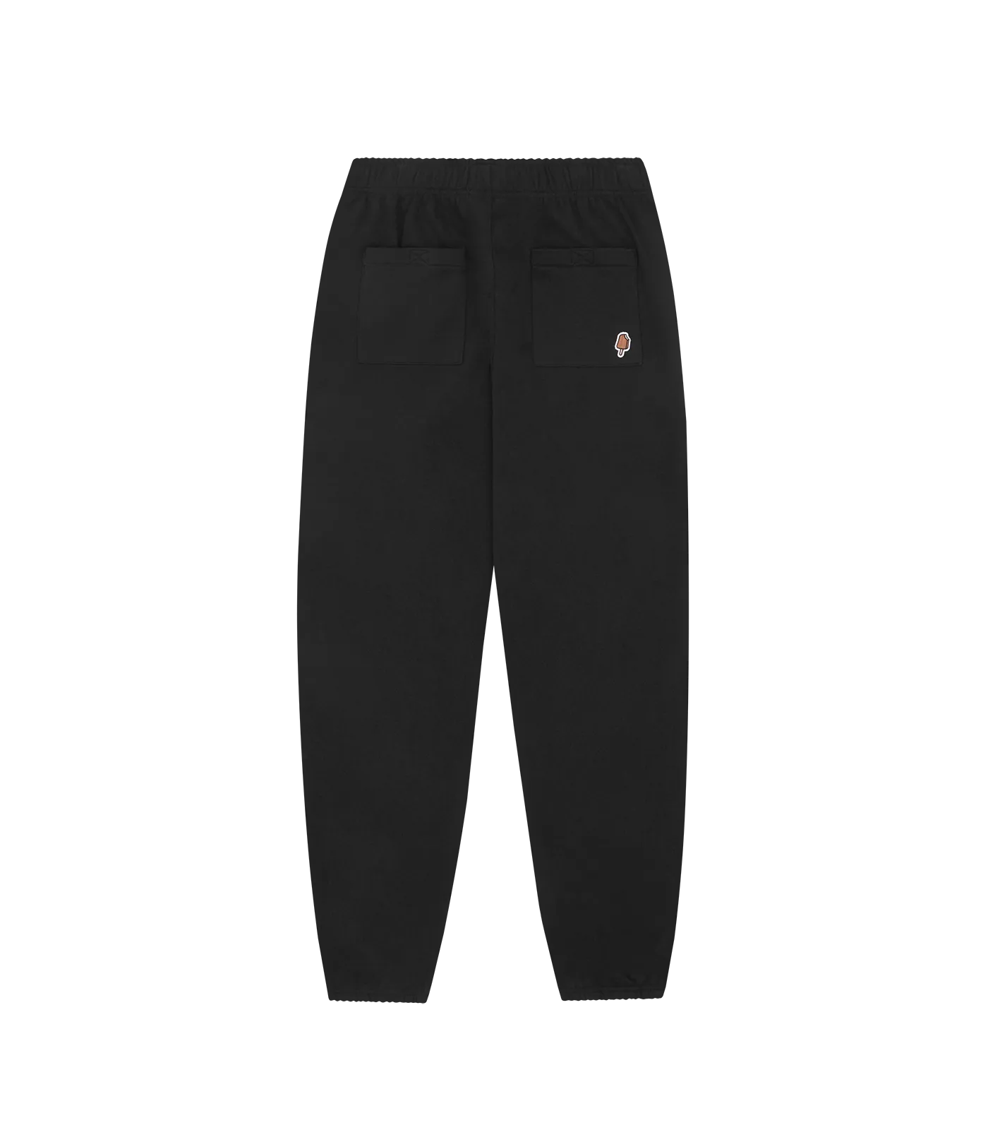 CHROME SCRIPT SWEATPANTS - BLACK