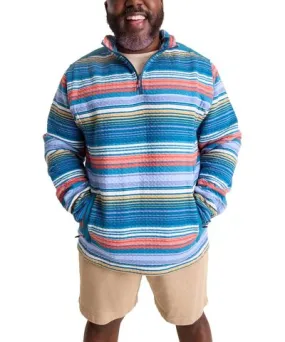 Chubbies Men's The Even Keel Long Sleeve Quarter-Zip Sweatshirt