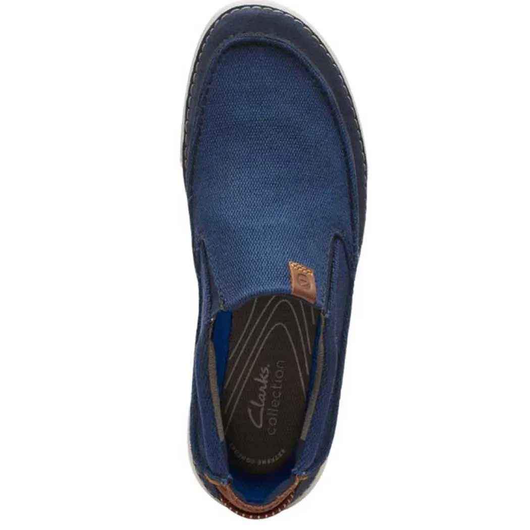 Clarks Gereld Step Slip-On Navy (Men's)