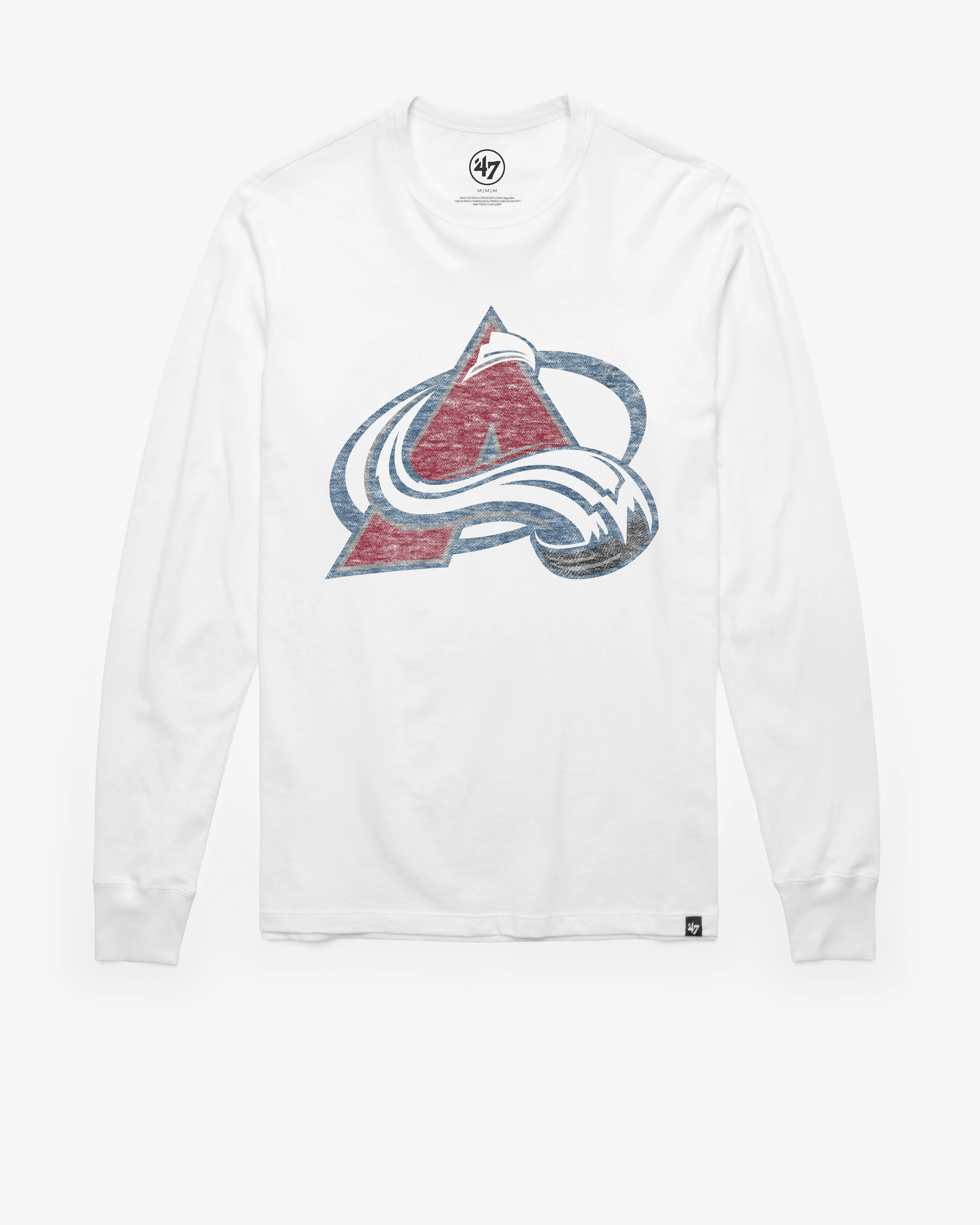 COLORADO AVALANCHE PREMIER '47 FRANKLIN LONG SLEEVE TEE