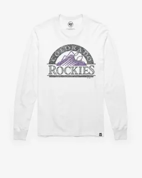 COLORADO ROCKIES PREMIER '47 FRANKLIN LONG SLEEVE TEE