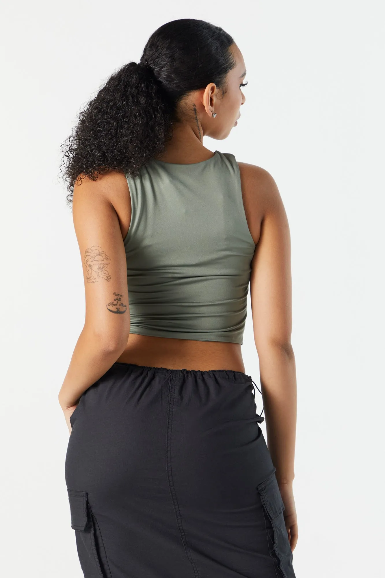 Contour Cropped Tank Top