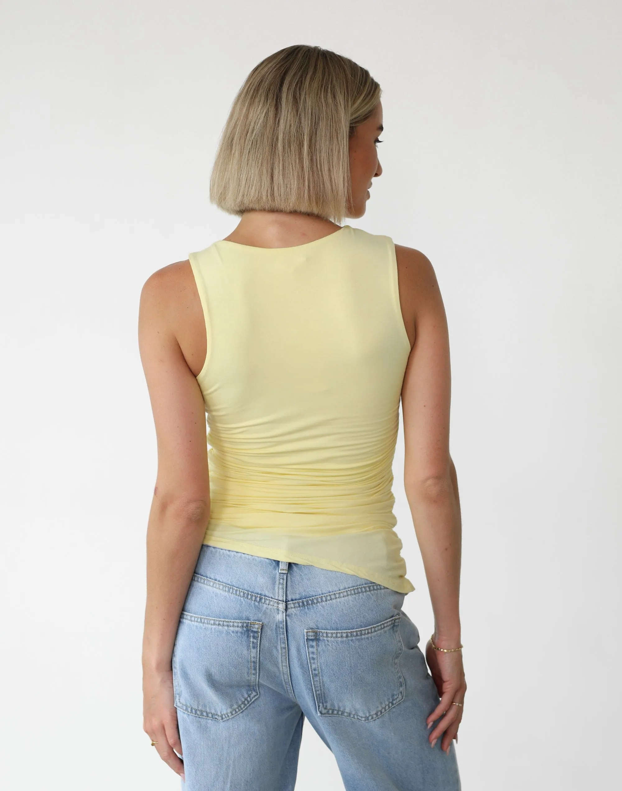 Delphine Tank Top (Lemon)