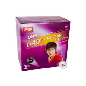 DHS D40+ 1 star ball - 120pc [white]