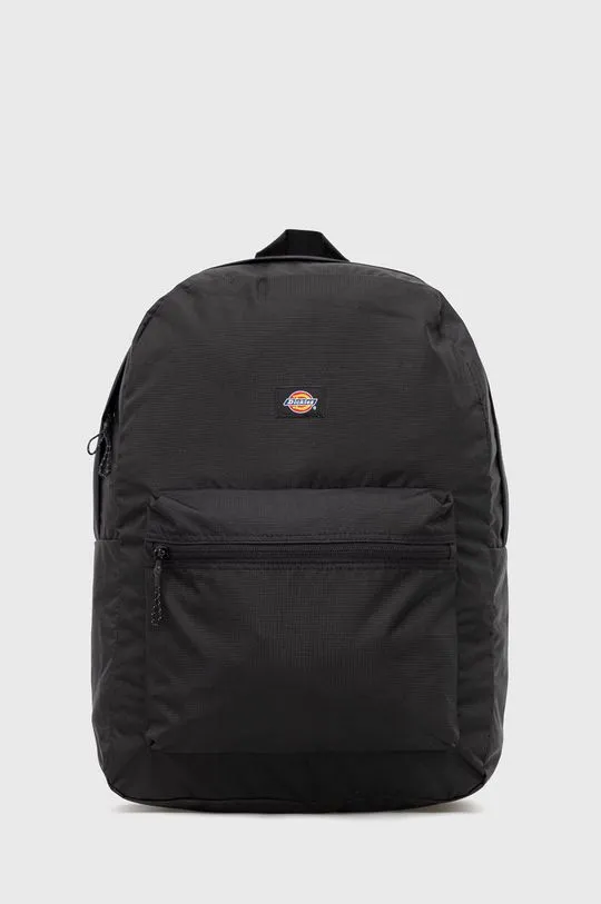 Dickies backpack black color smooth