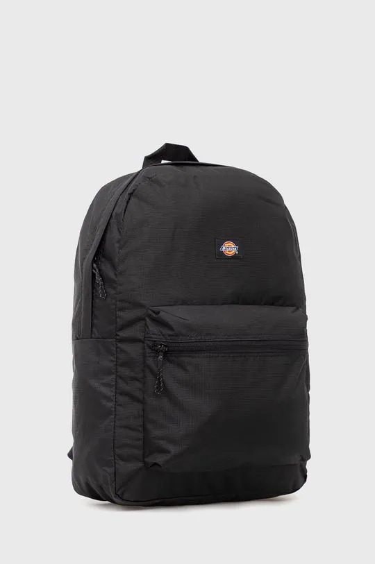 Dickies backpack black color smooth