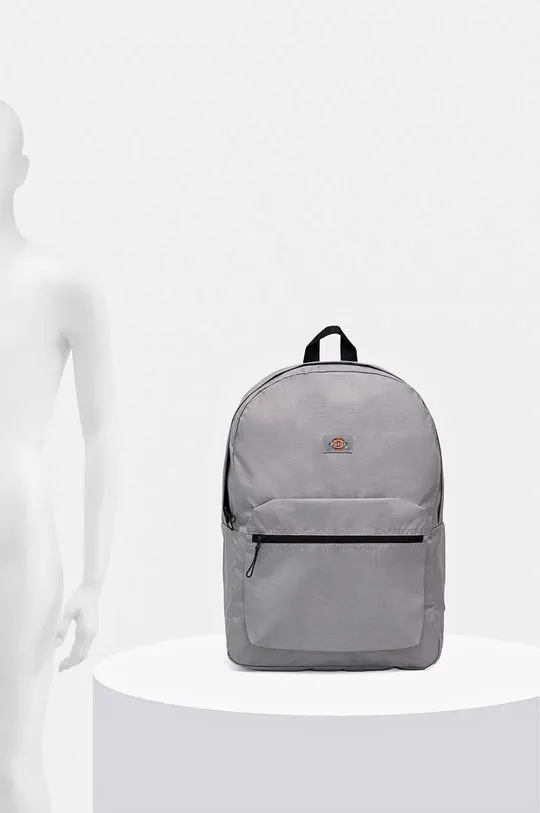 Dickies backpack gray color smooth