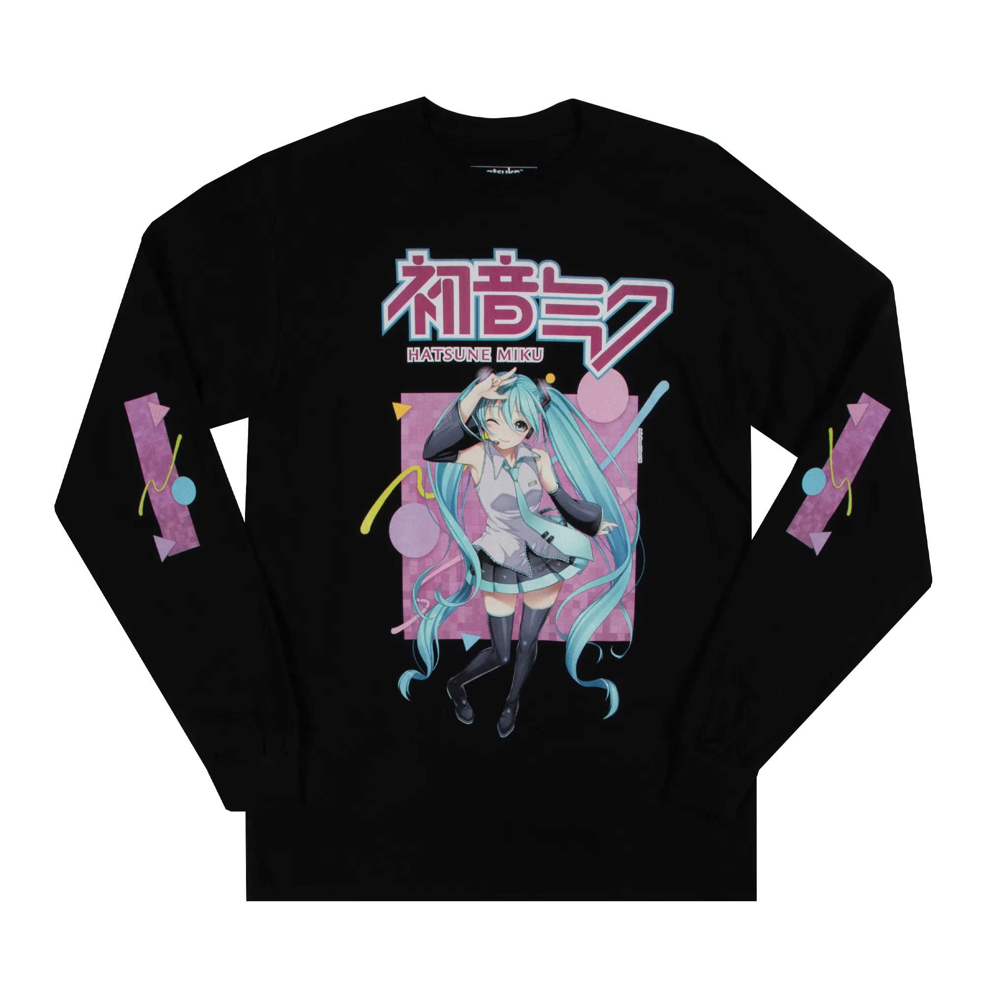 Digital Vibes Miku Black Long Sleeve