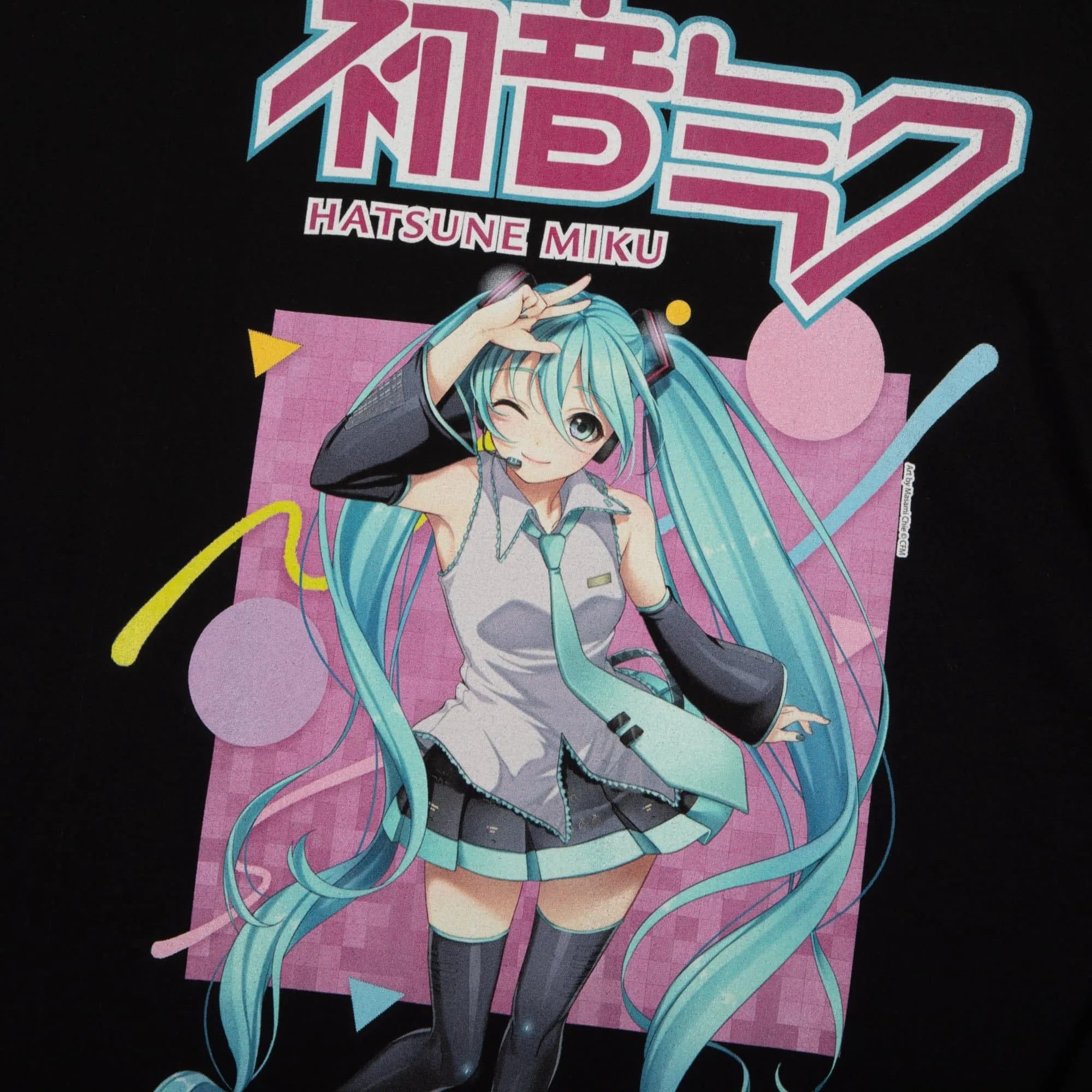 Digital Vibes Miku Black Long Sleeve