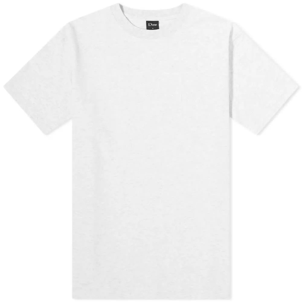 Dime Classic Small Logo T-ShirtAsh