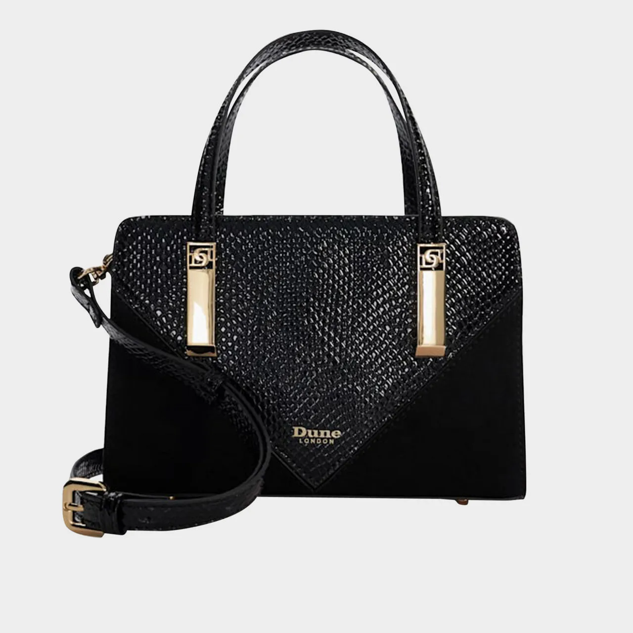 DUNE LONDON Dinkydenbeigh Small Tote Bag - Black