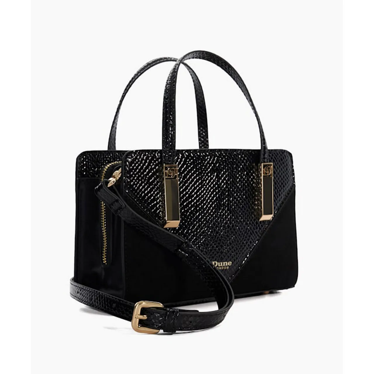 DUNE LONDON Dinkydenbeigh Small Tote Bag - Black