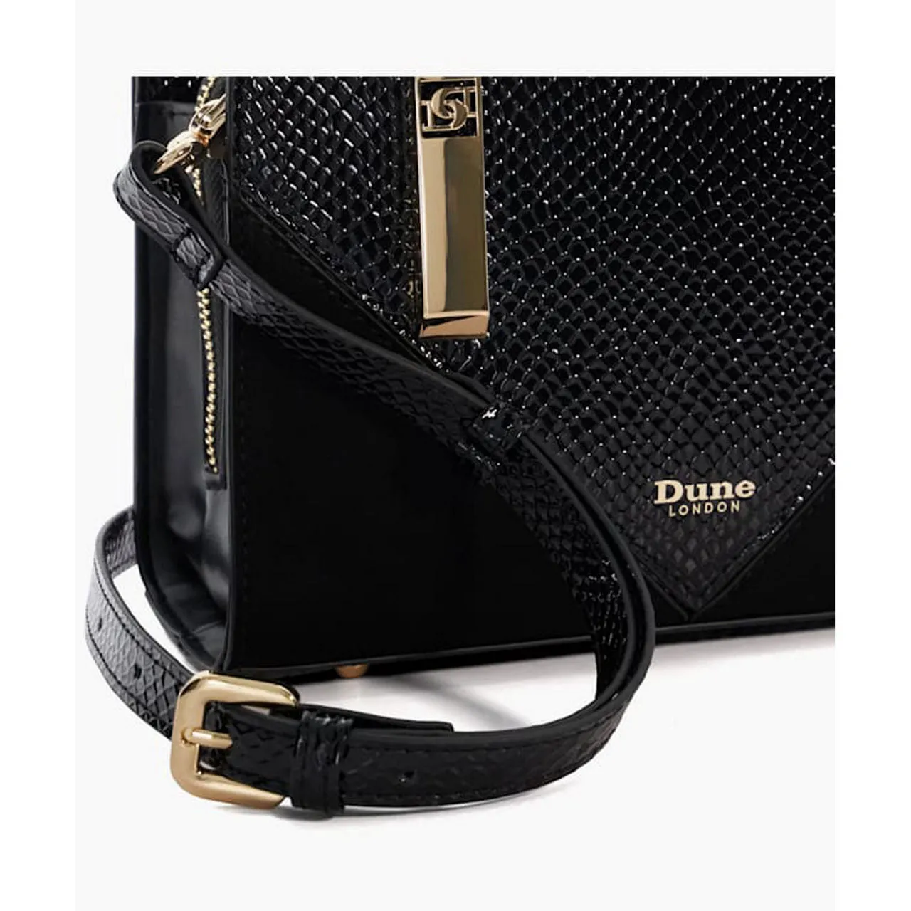 DUNE LONDON Dinkydenbeigh Small Tote Bag - Black