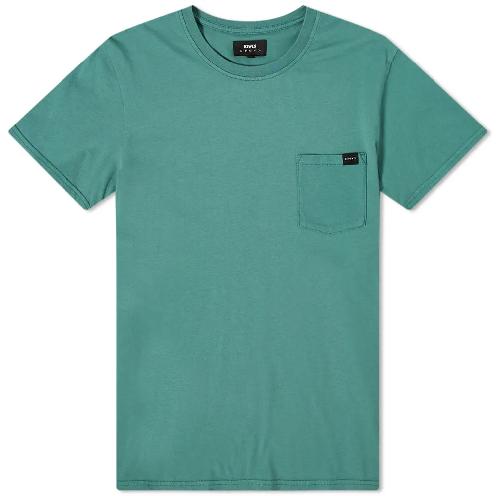 Edwin Pocket T-ShirtBlue Spruce