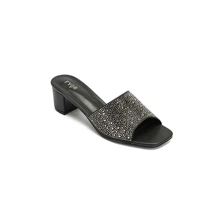 Embellished Square Toe Sandal HL 163