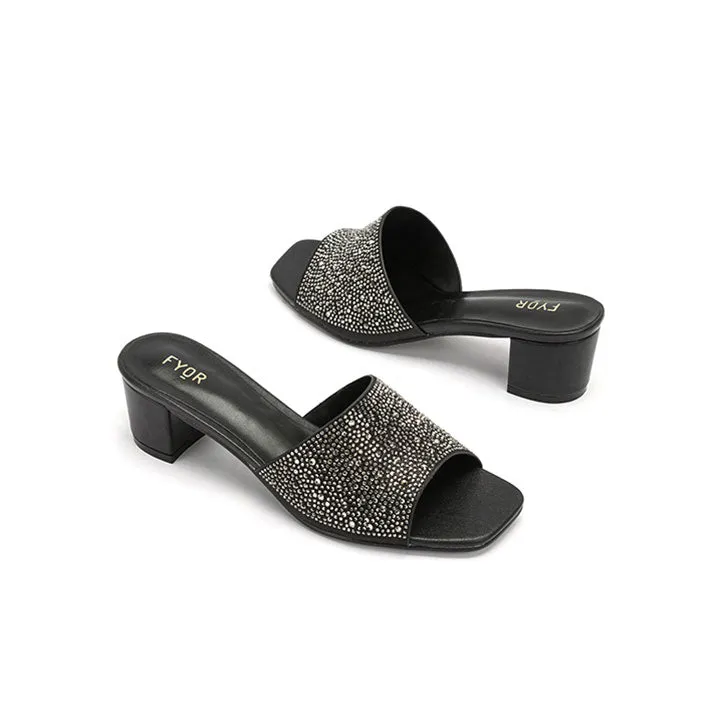 Embellished Square Toe Sandal HL 163