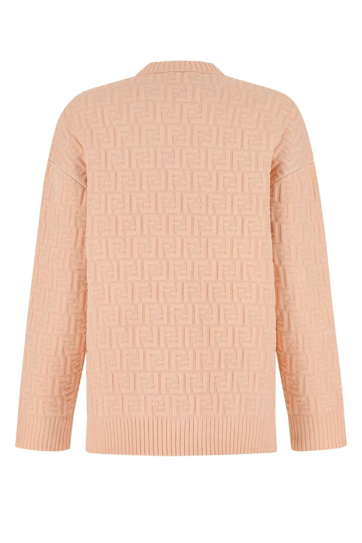 Fendi All-Over FF Motif Embossed Pullover