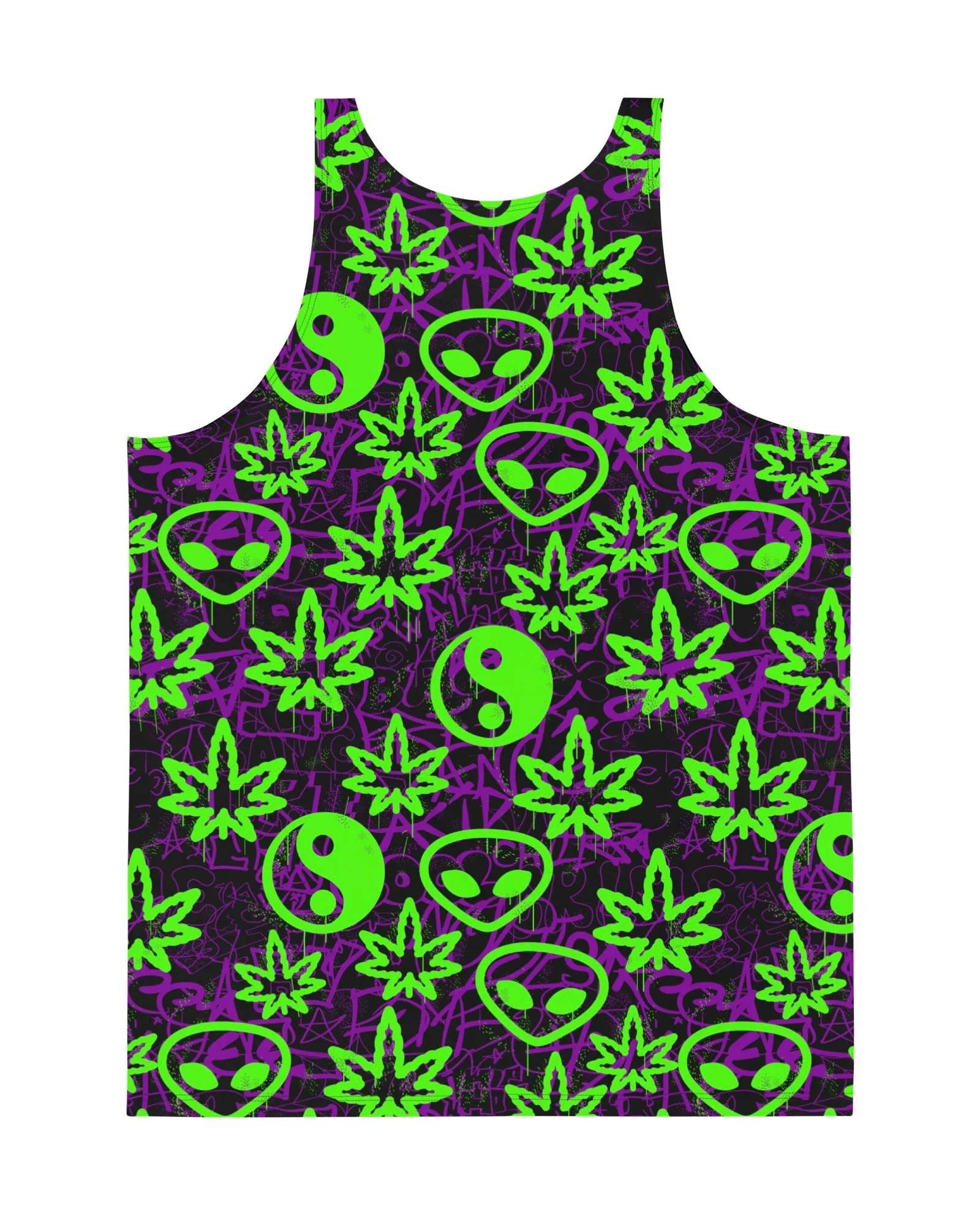 Ganja Graffiti Tank Top