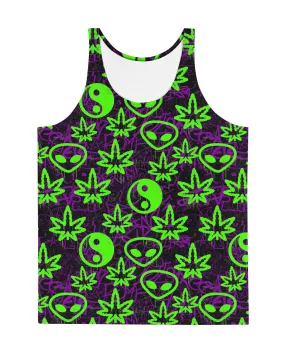 Ganja Graffiti Tank Top