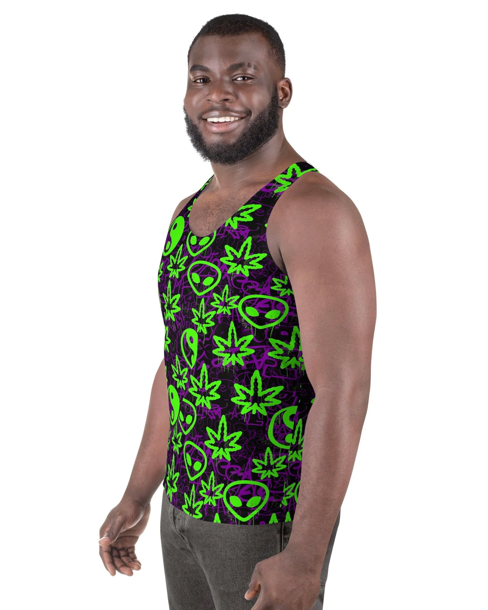 Ganja Graffiti Tank Top