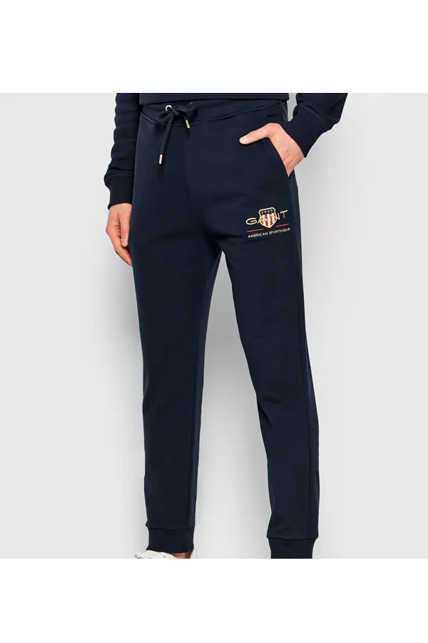 GANT Gold Shield Sweatpants Navy