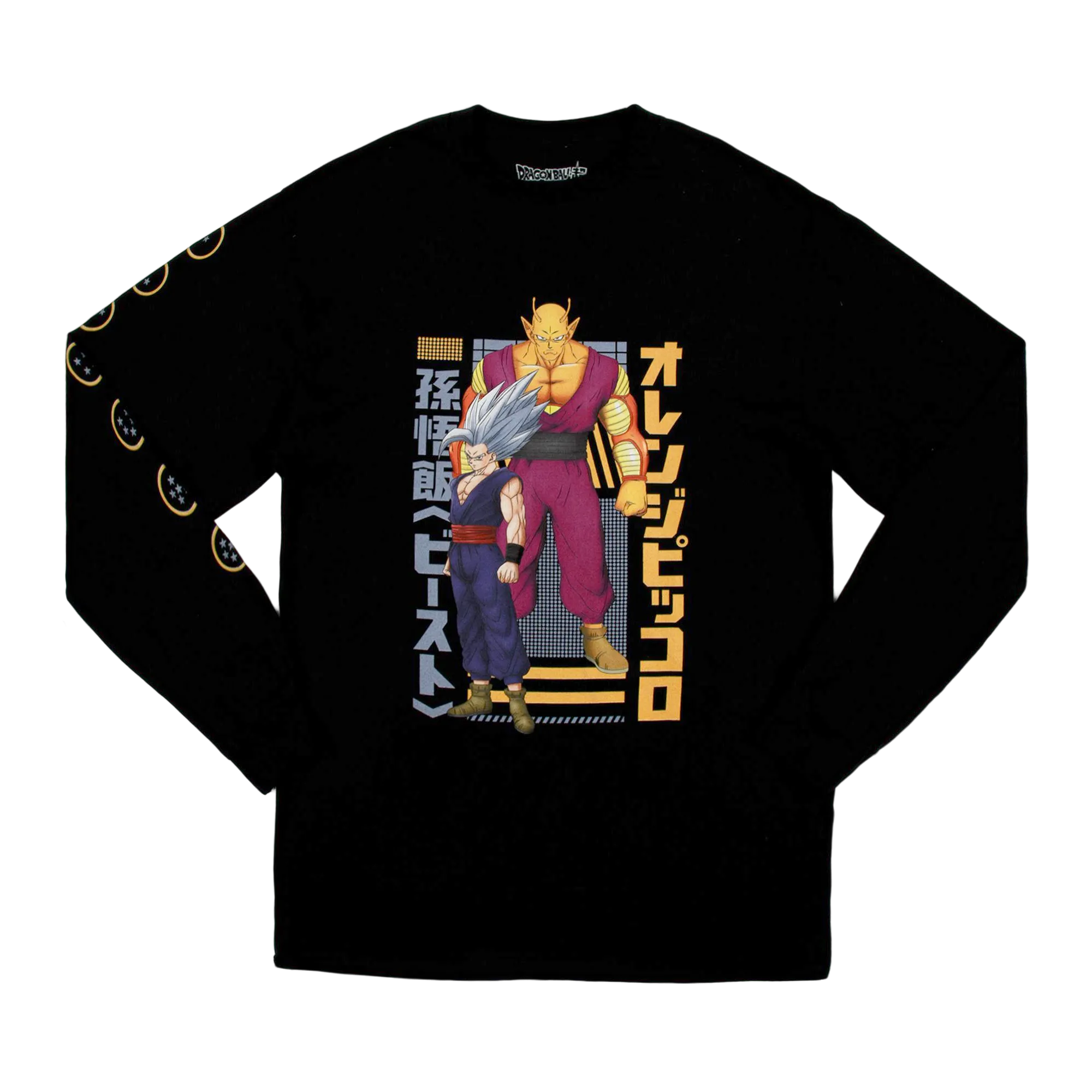 Gohan & Piccolo Black Long Sleeve Tee