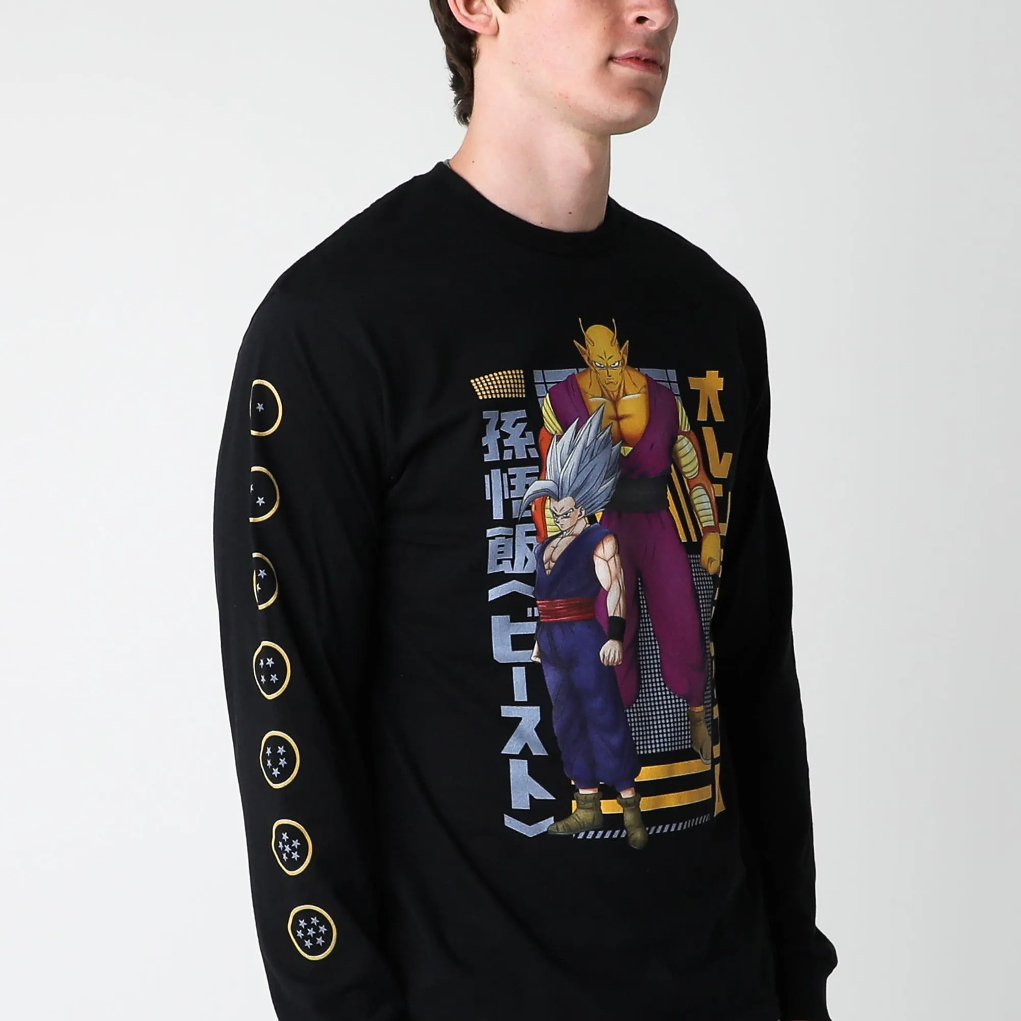 Gohan & Piccolo Black Long Sleeve Tee